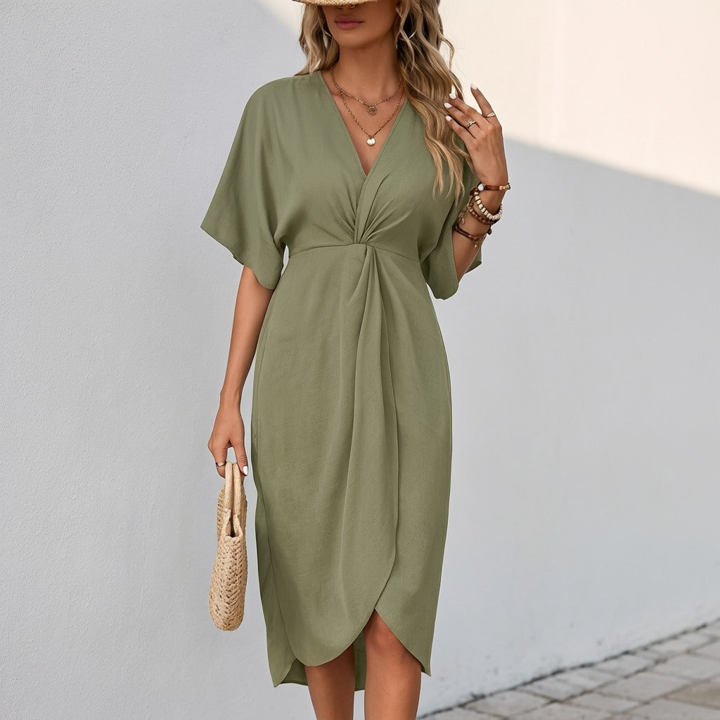 May - Vestido Envelope Elegante