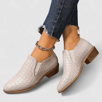 Ellie - Mocassins Chunky com Bico Fino