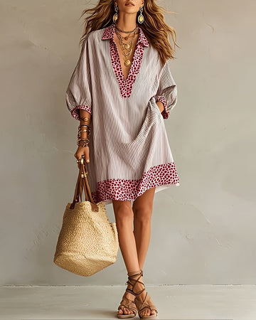 Abbie - Vestido Estiloso com Painel Solto
