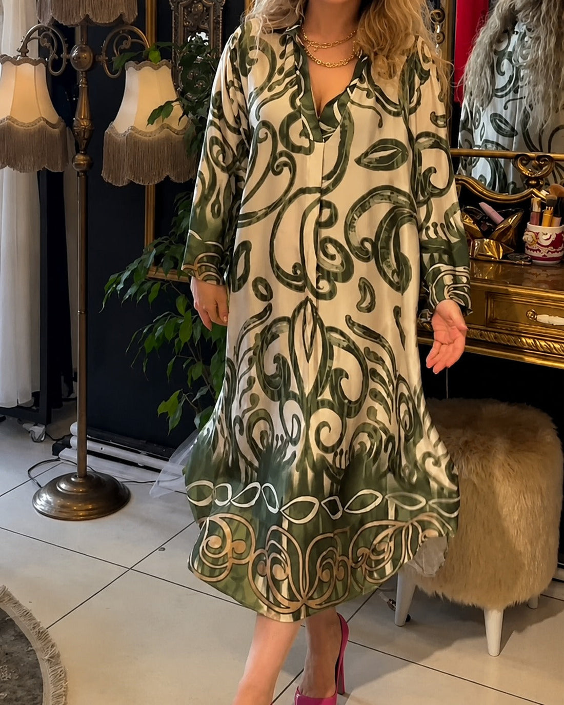 Paula - Vestido Solto Estiloso