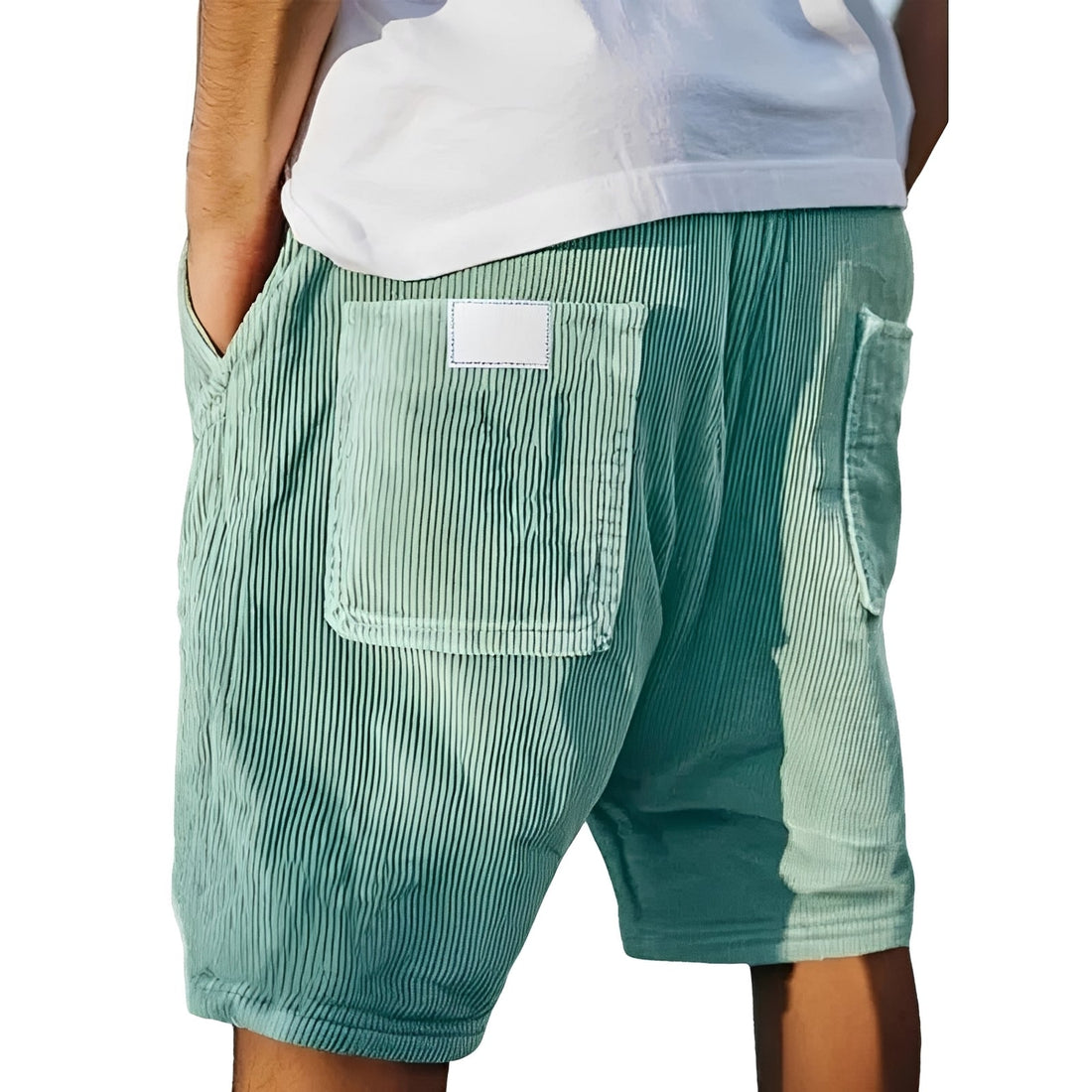 Ritchie - Shorts Casuais Canelados