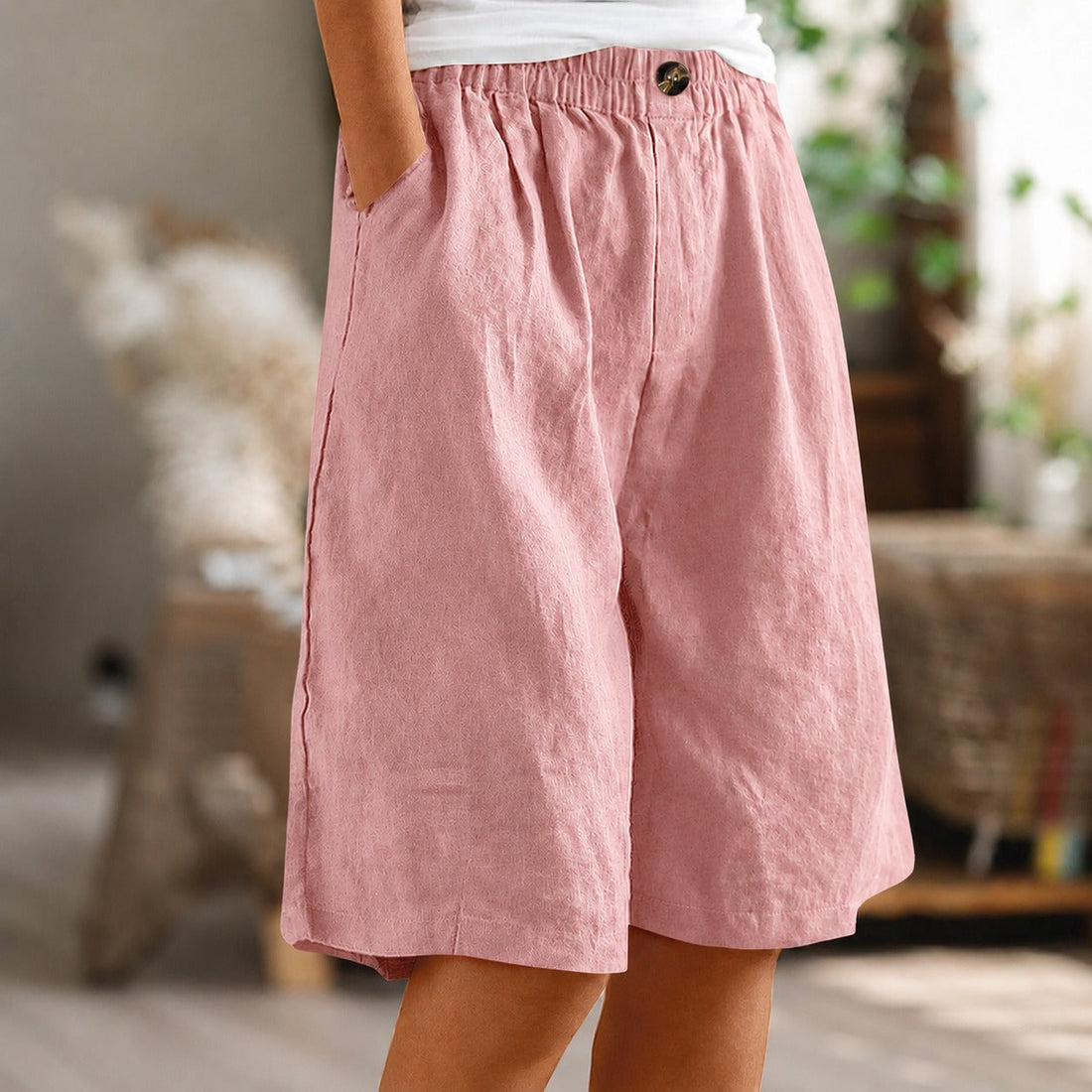 Eileen - Shorts Soltos e Relaxados