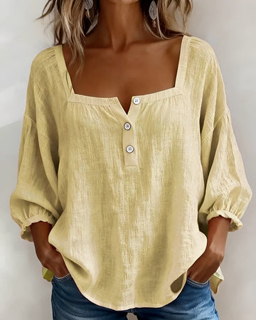 Corey - Blusa Casual de Manga Longa