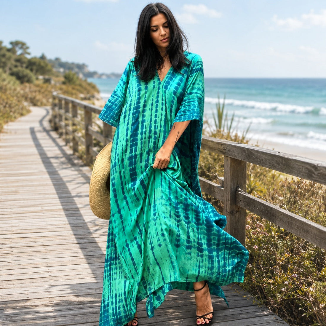 Emmy - Vestido Boho Maxi Estiloso