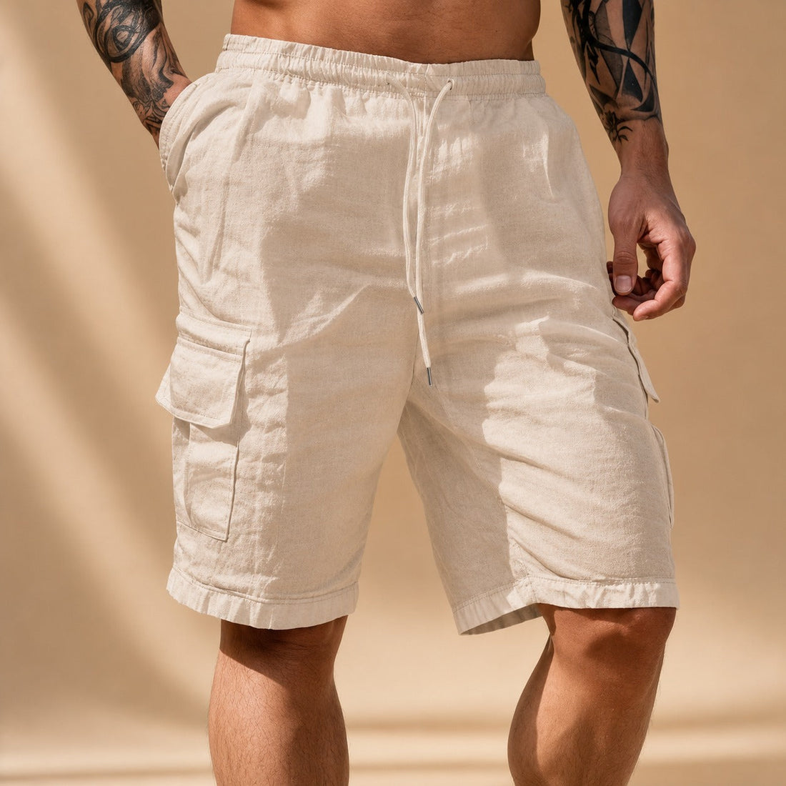 Derek - Shorts Cargo Relaxados