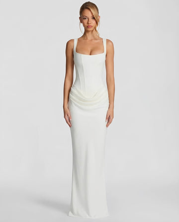 Dorsey - Vestido Elegante Corset Maxi