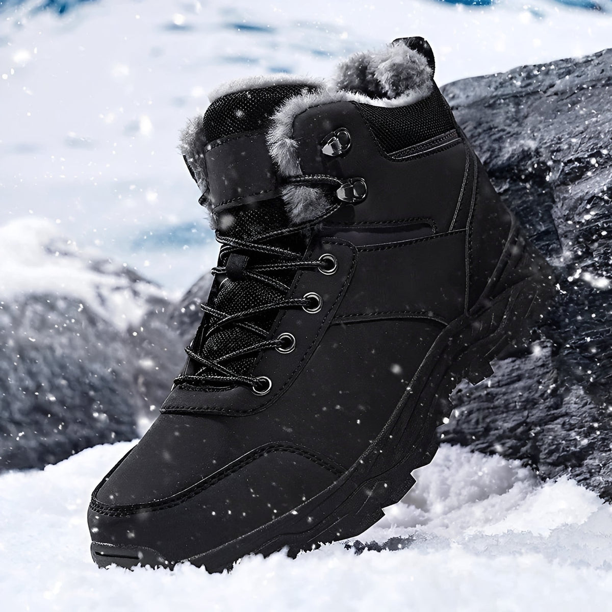 Franklin - Botas de Inverno Masculinas para Fora, Quente