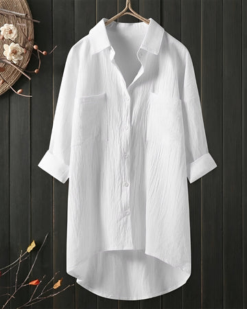 Wilma - Camisa Solta de Manga Longa