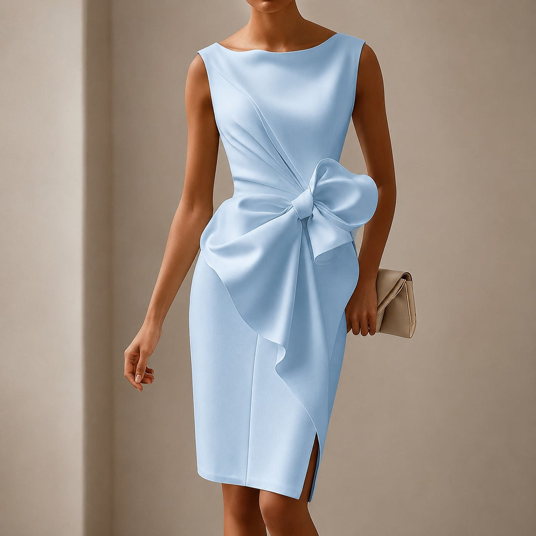 Esmee - Vestido Mini Elegante com Laço