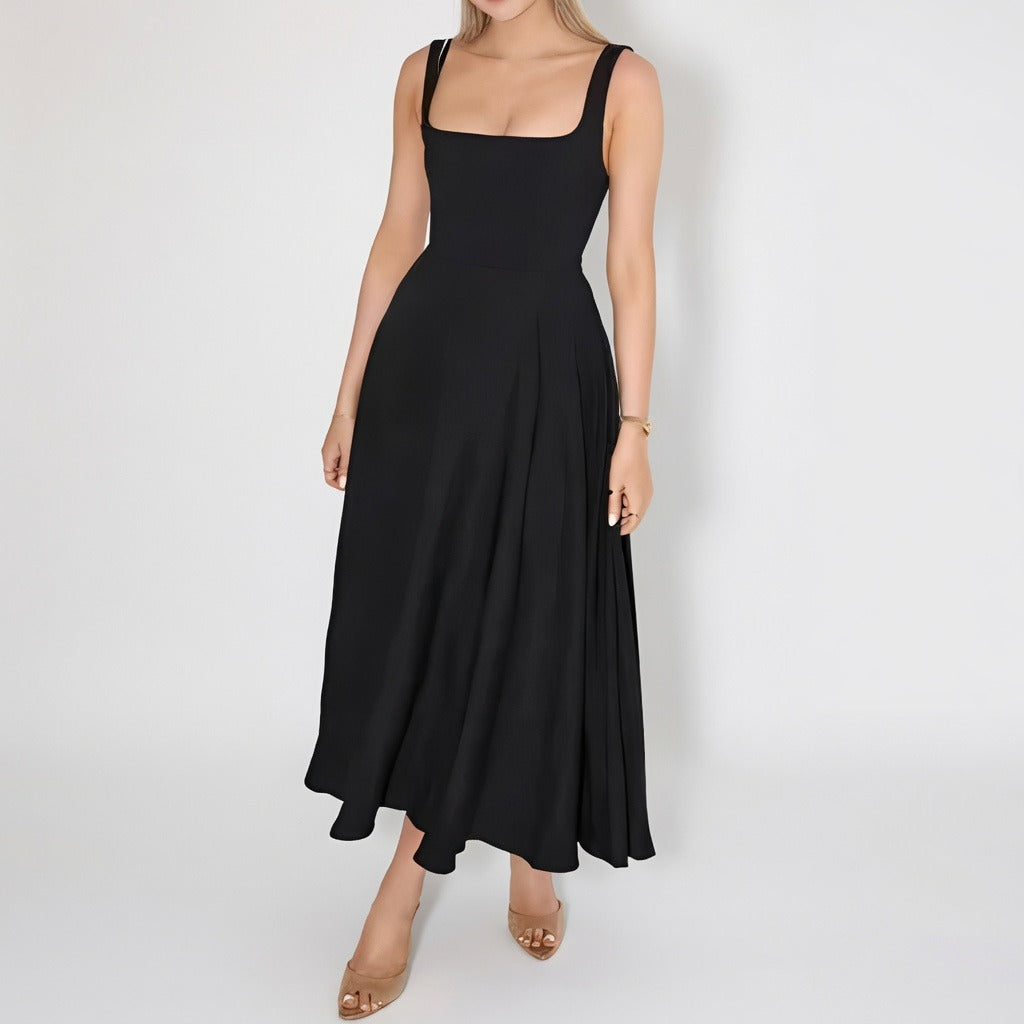 Blair - Vestido Midi Simples e Básico