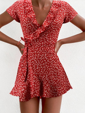 Betsy - Vestido Mini Floral Estiloso