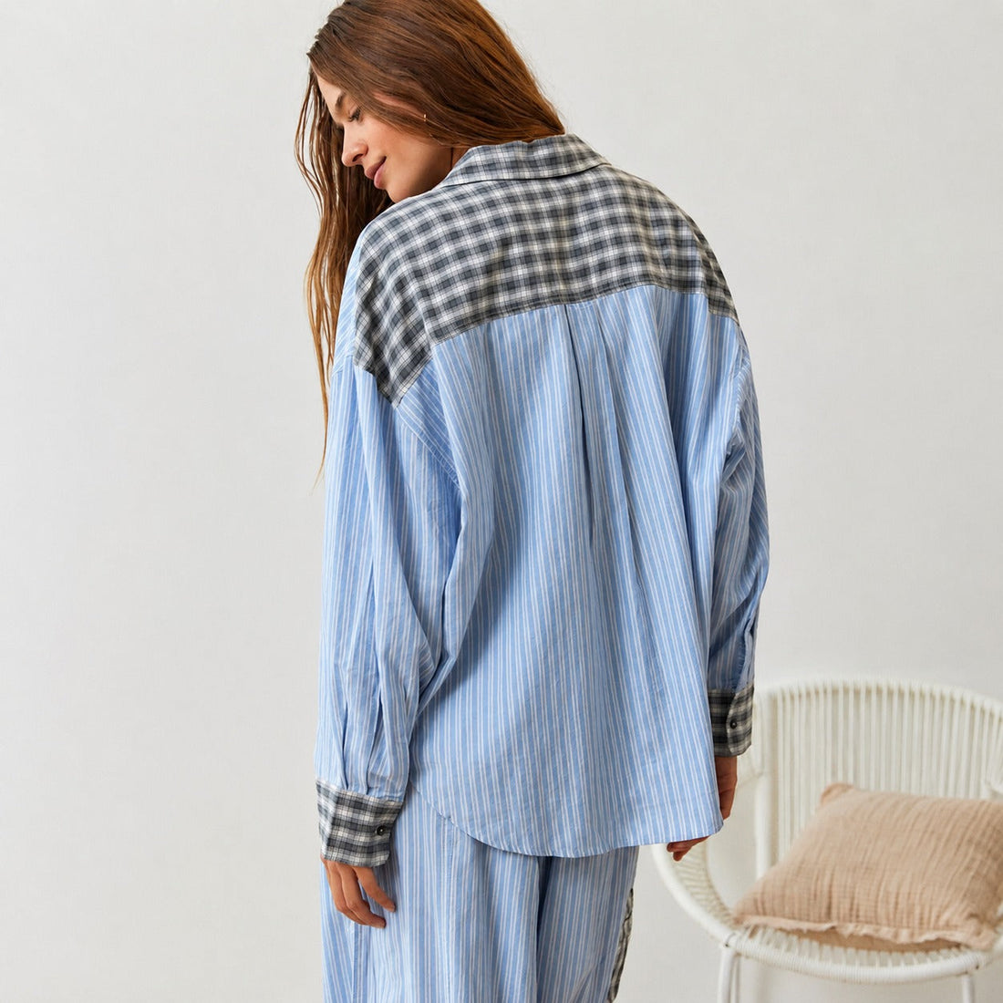 Elena - Pijama casual de duas peças
