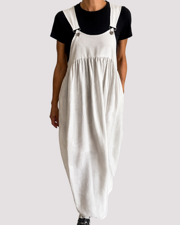 Jazmine - Vestido Casual com Suspensório