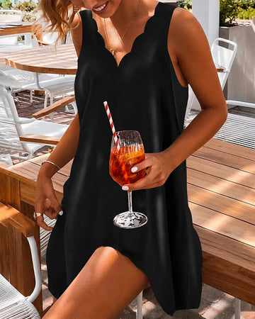 Addie - Vestido Estiloso Sem Mangas