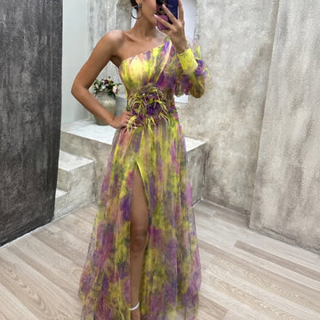 Rowe - Vestido Maxi Floral Estiloso