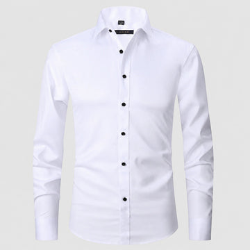 Tashard - Camisa masculina confortável de tecido stretch
