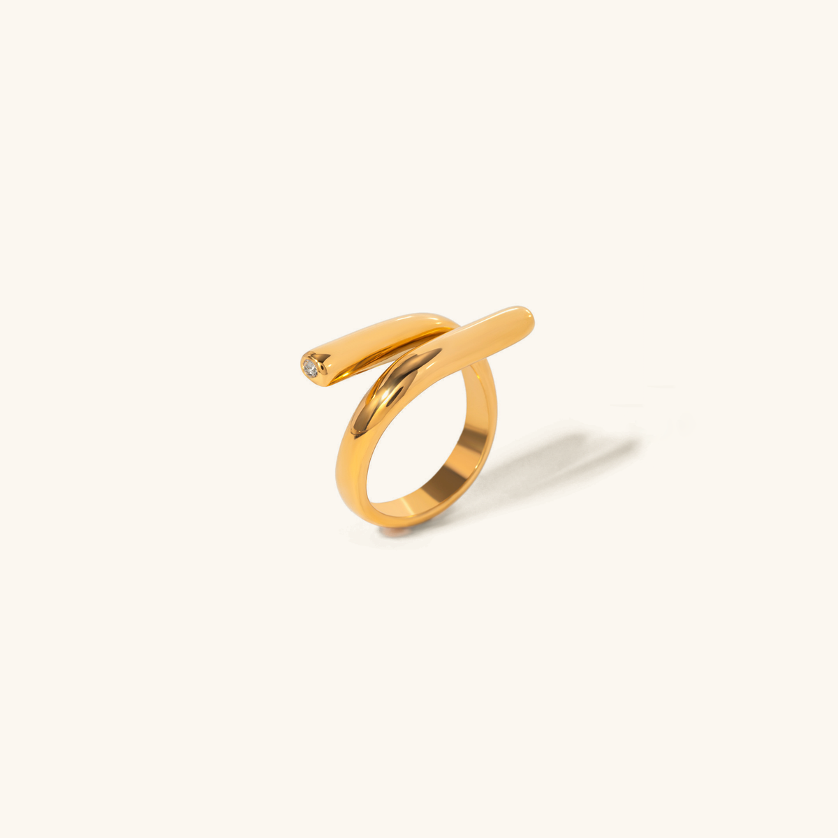 Praire - Bague com design paralelo