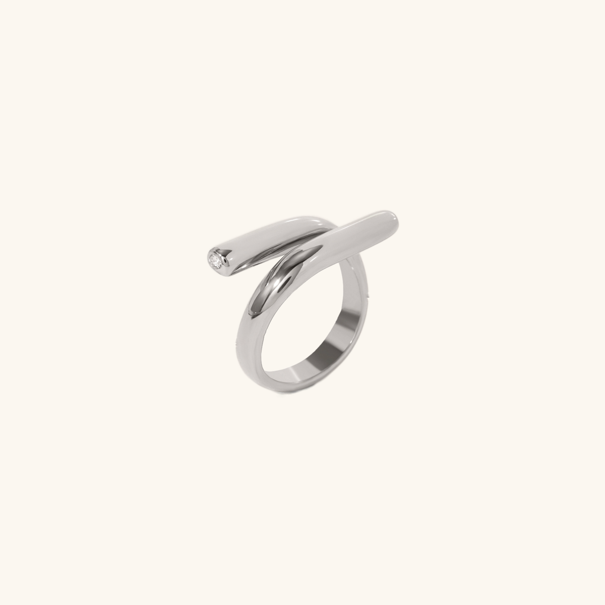 Praire - Bague com design paralelo