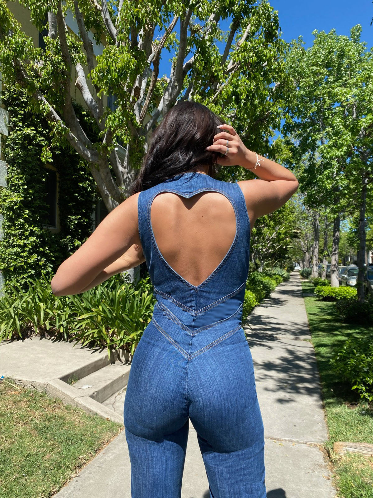 Vivienne – Macacão em Denim