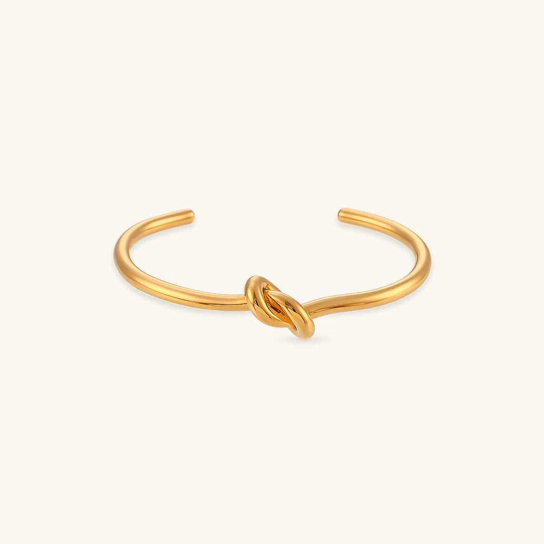 Louisa - Bracelete em nós em ouro