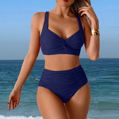 Anjie - Schicke Badeanzüge mit hohem Bund für Frauen