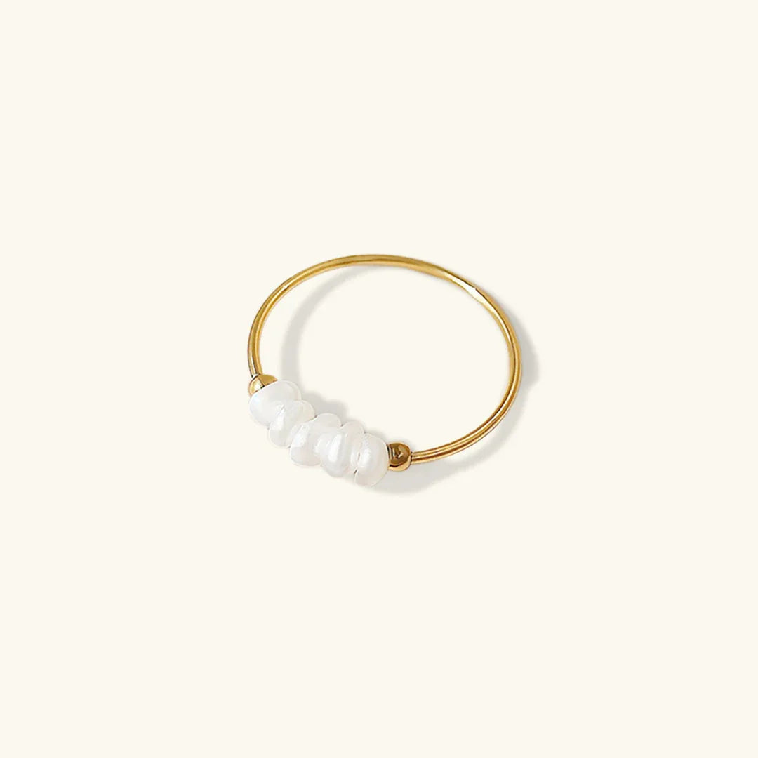 Miori – Bague em pérola natural em ouro