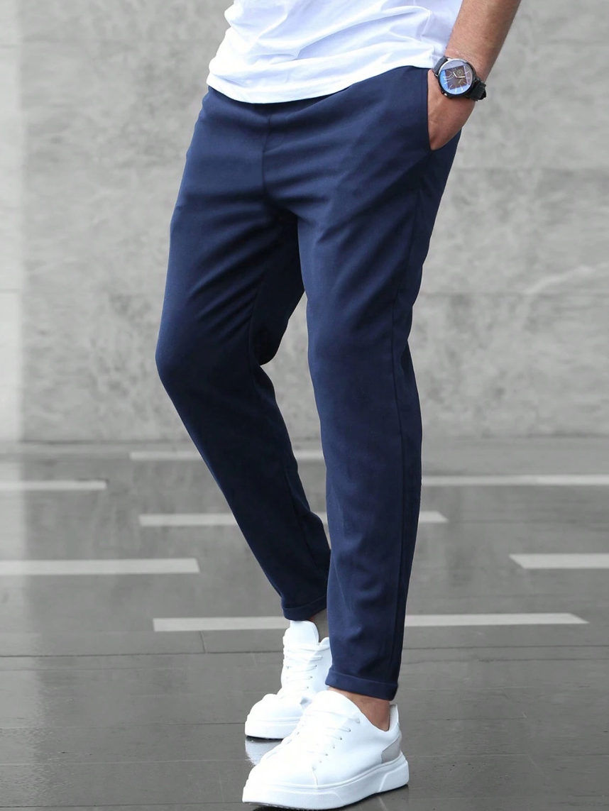 Nico – Elegante e confortável calça stretch para homens