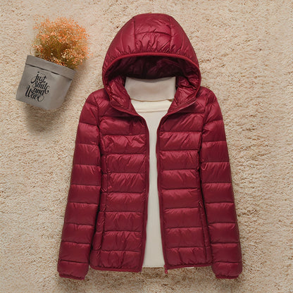 Abbie - Casaco acolchoado com capuz para mulher