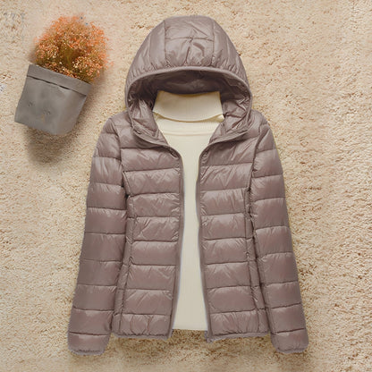 Abbie - Casaco acolchoado com capuz para mulher