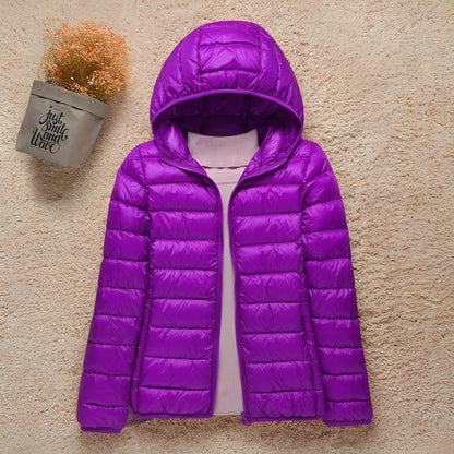 Abbie - Casaco acolchoado com capuz para mulher