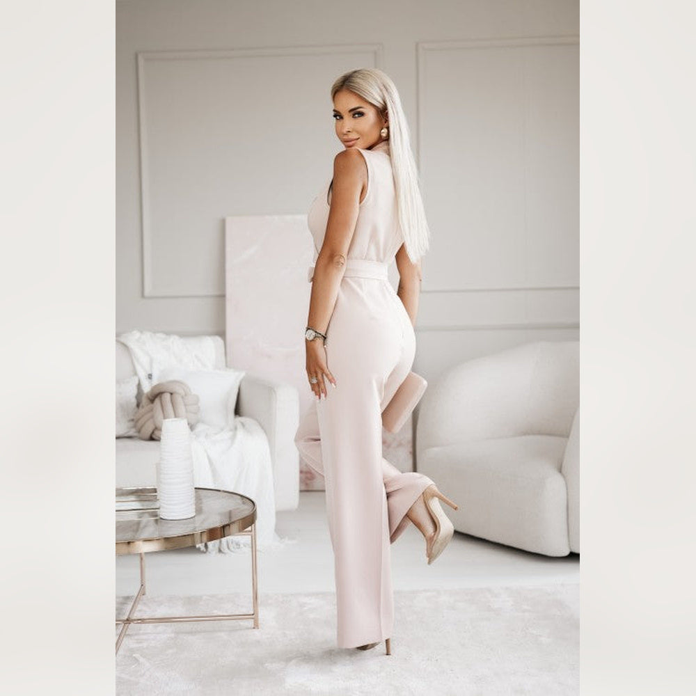 Maribel - Elegante macaquinho sem mangas para mulheres
