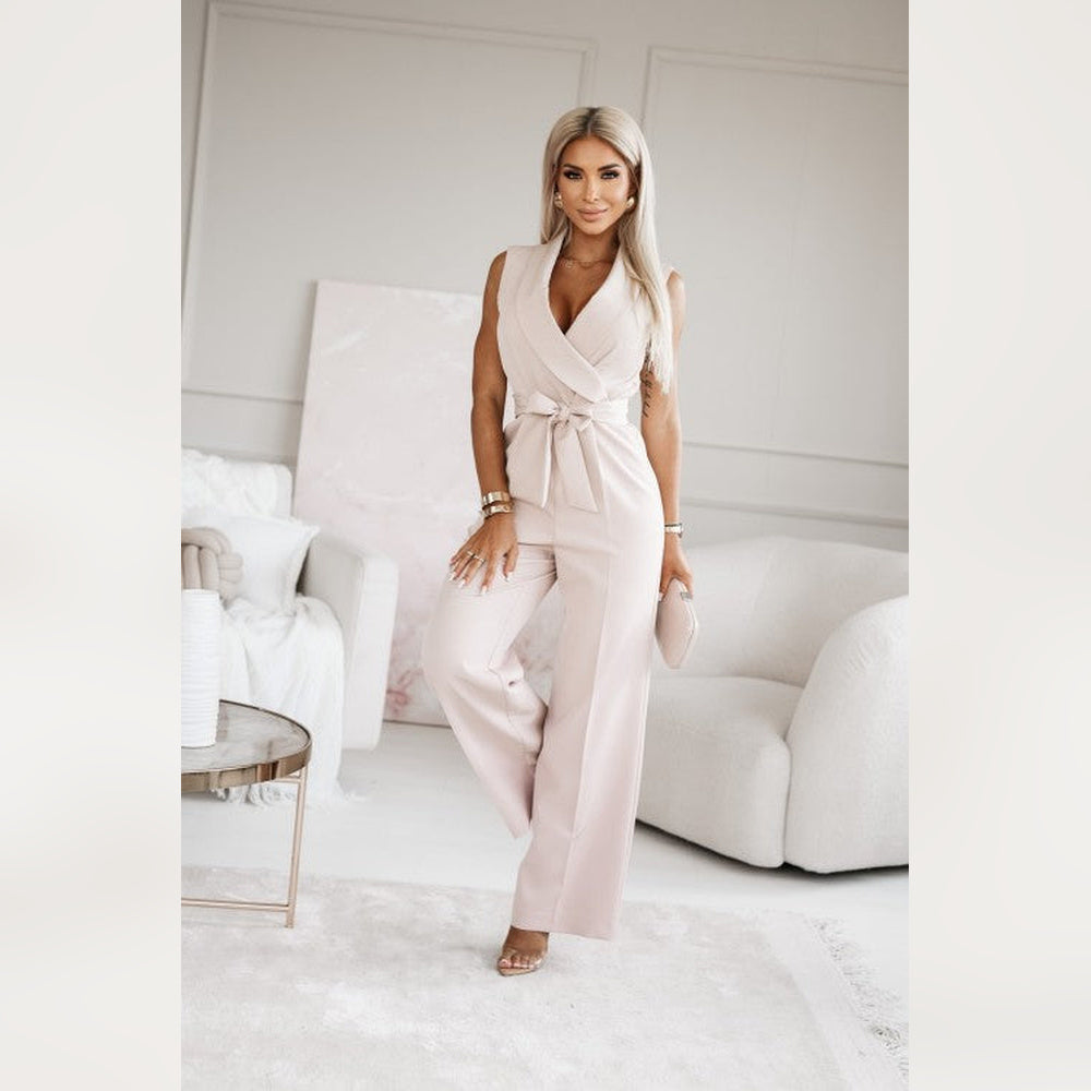Maribel - Elegante macaquinho sem mangas para mulheres