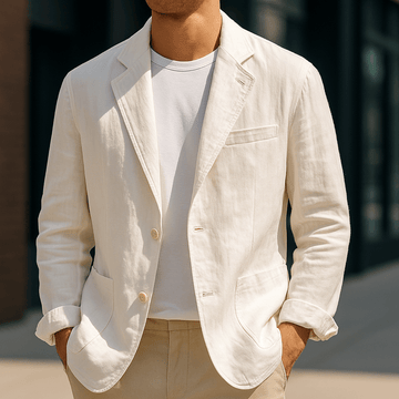 Jasper – Blazer masculino leve e ajustado