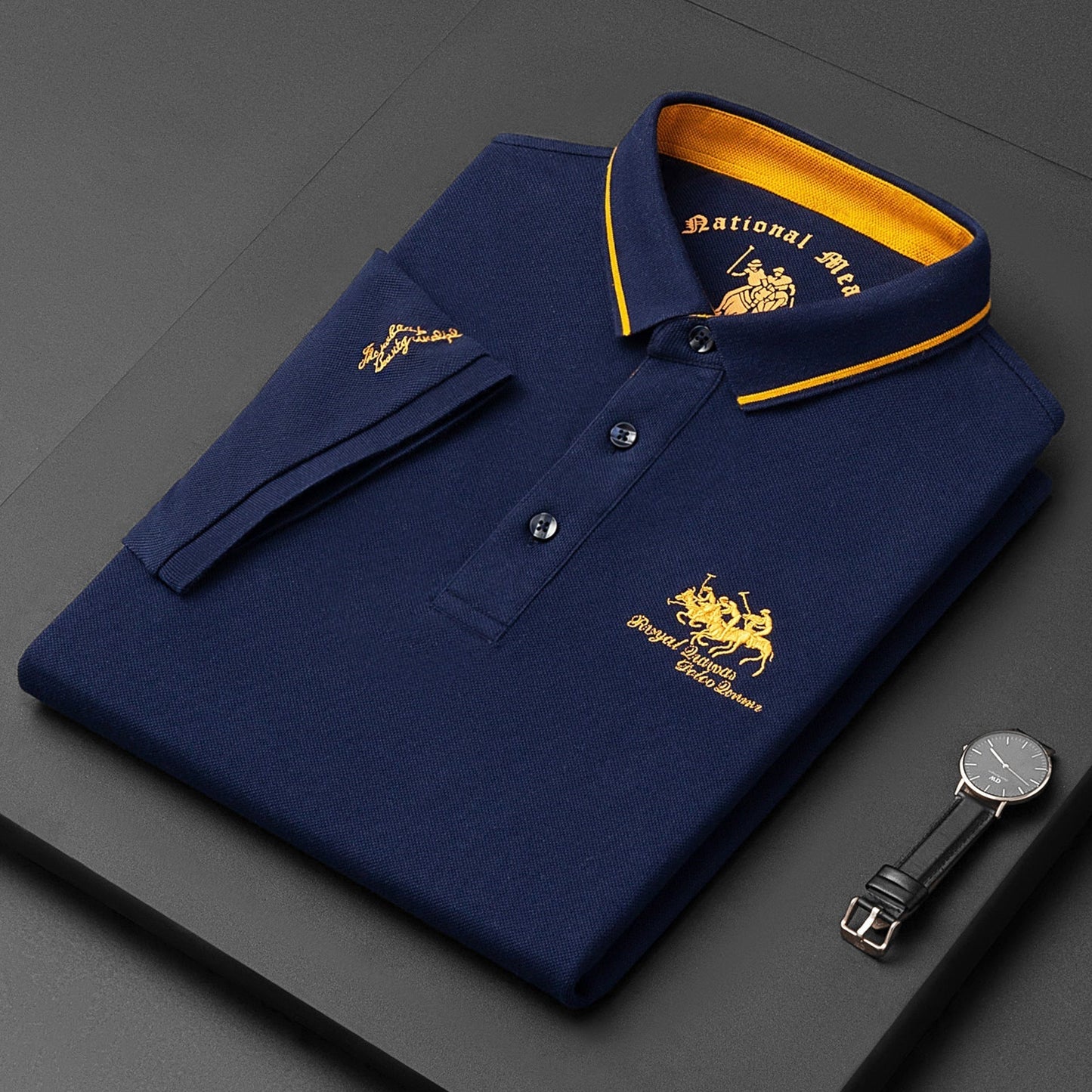 Marvin – Elegante Camisa Polo para Homens