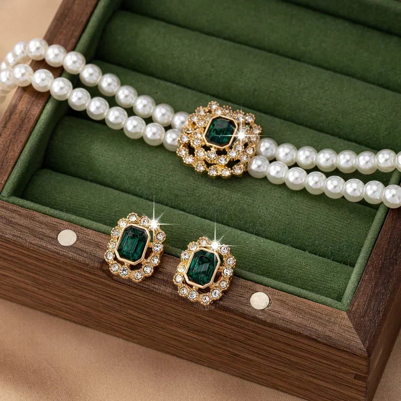 Tamsin – Conjunto de joias em ouro Verdalle
