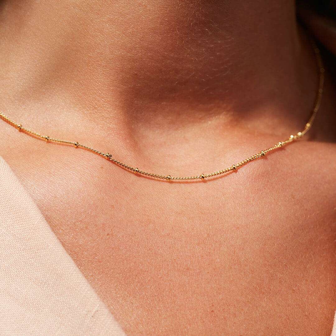 Reign - Colar em ouro