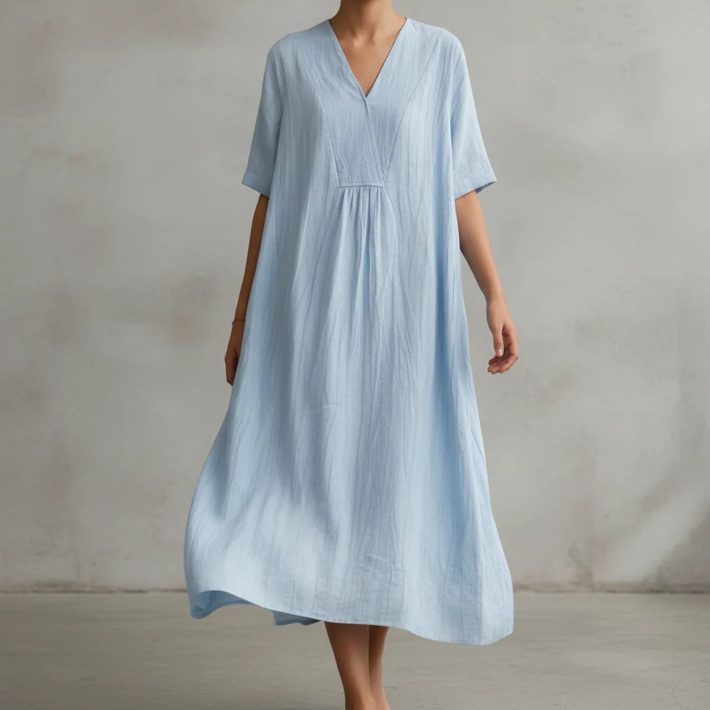 Jayela - Um vestido que irradia elegância de verão sem esforço
