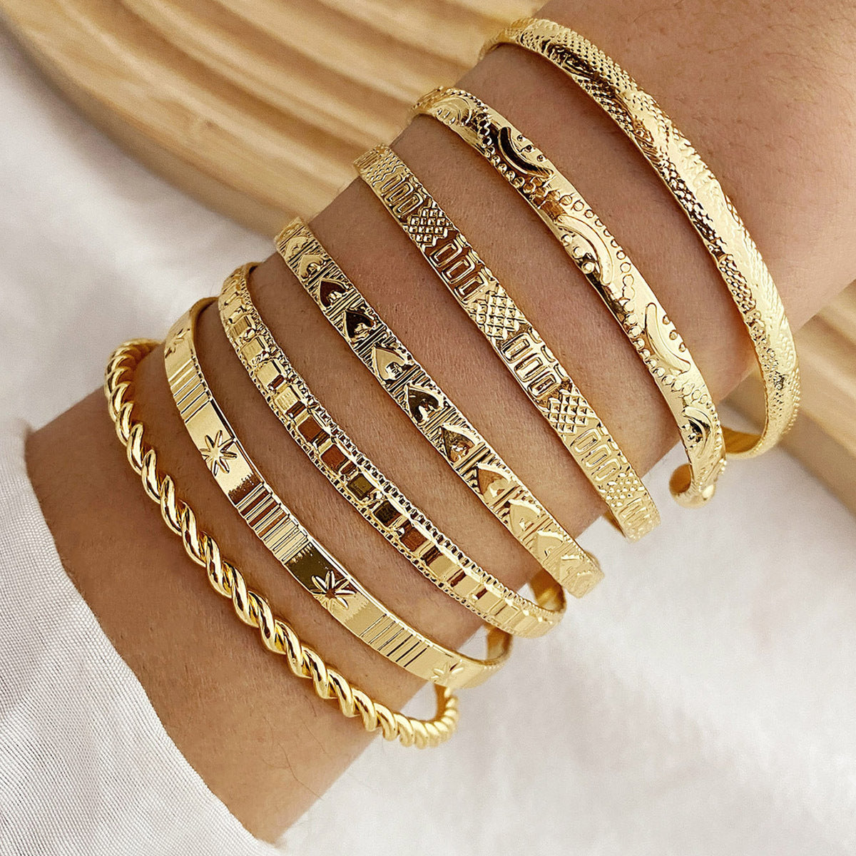 Selene – Conjunto de braceletes