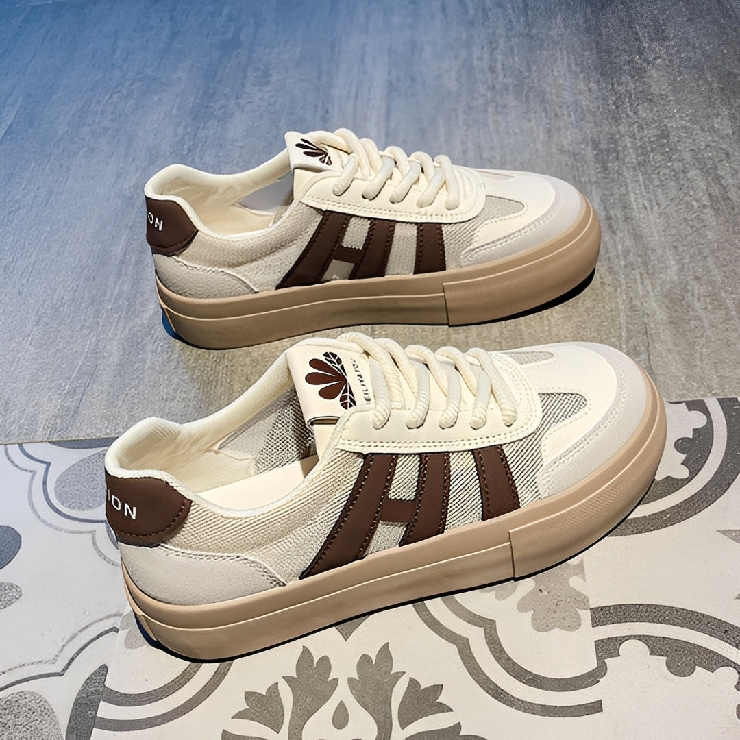 Denny - Sapatos com cadarço tendência para mulheres