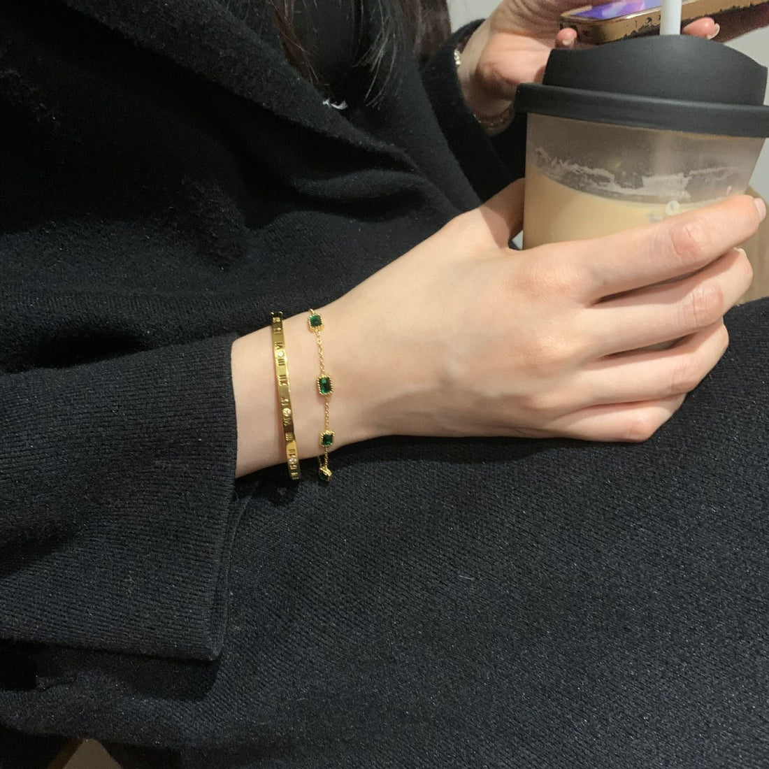 Erin - Bracelete verde
