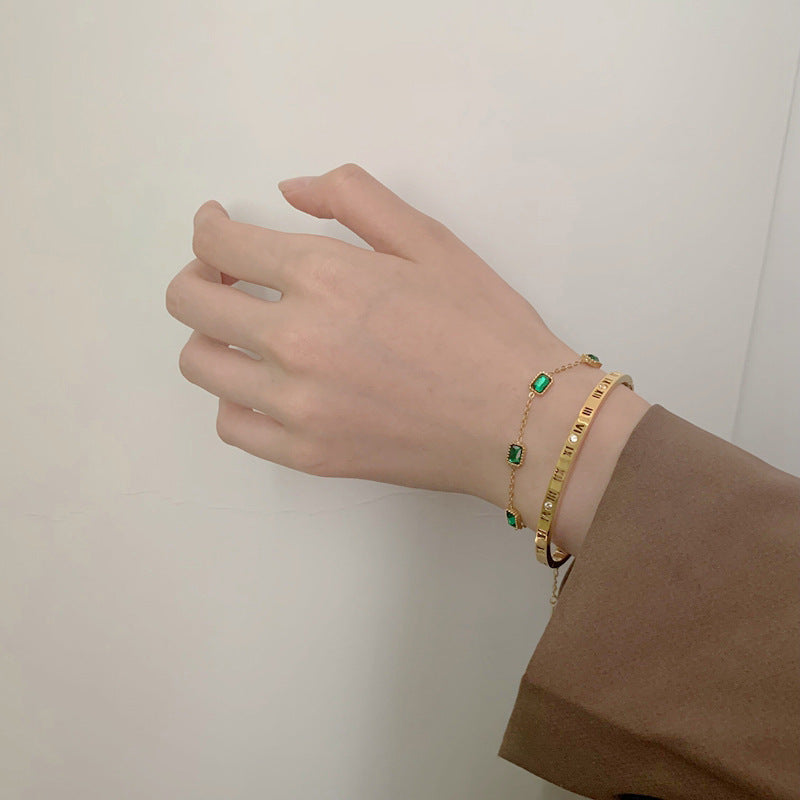 Erin - Bracelete verde