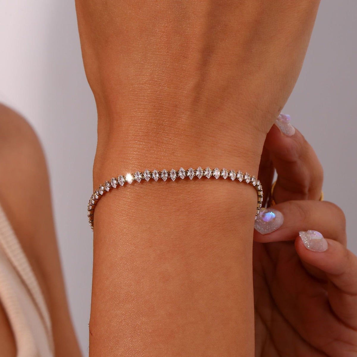 Georgina - Bracelete de tênis
