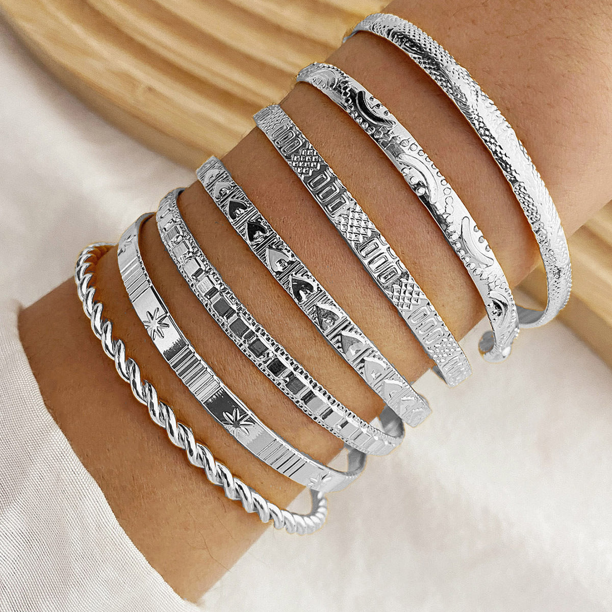 Selene – Conjunto de braceletes
