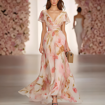 Relna - Vestido elegante e chique para mulheres