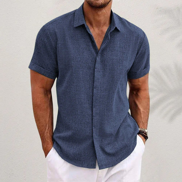 Oberon – Camisa masculina de manga curta leve