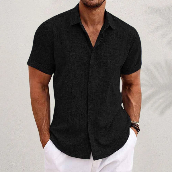 Oberon – Camisa masculina de manga curta leve