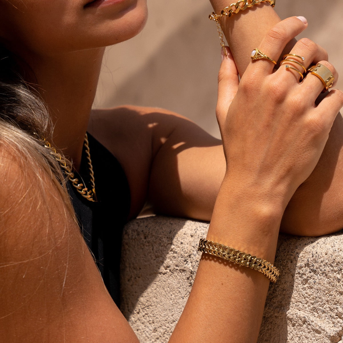 Eden – Bracelete texturizado elegante