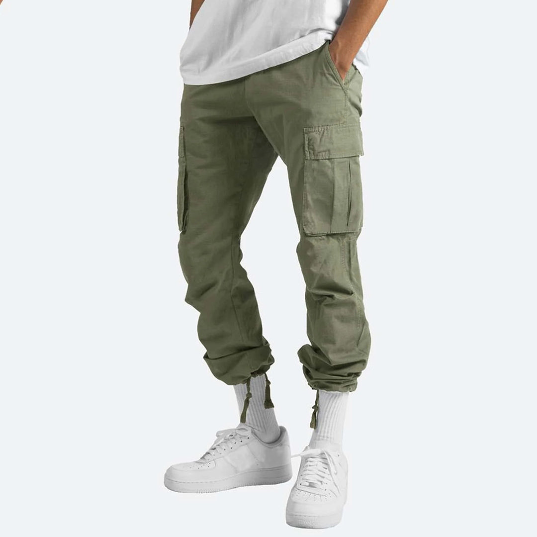 Friedhelm | Calça Cargo Masculina Urbana Tendência