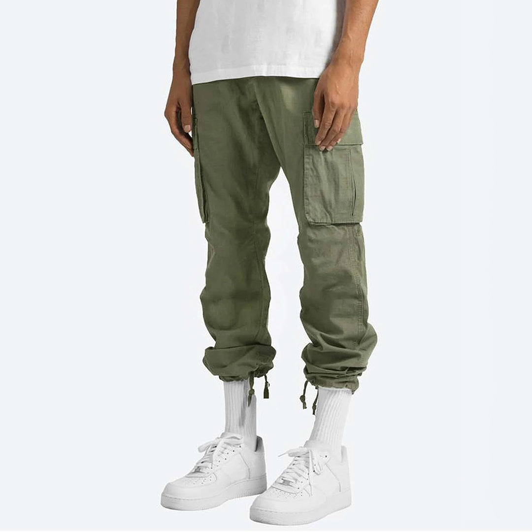 Friedhelm | Calça Cargo Masculina Urbana Tendência