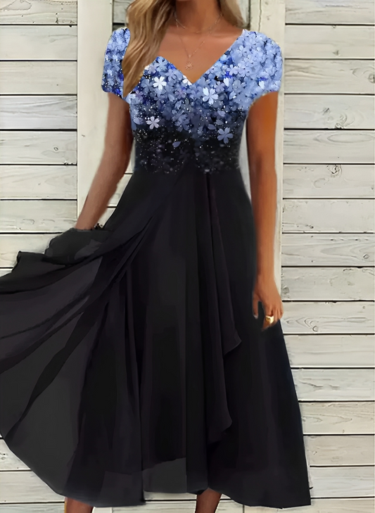 Sina – Vestido Floral Midi